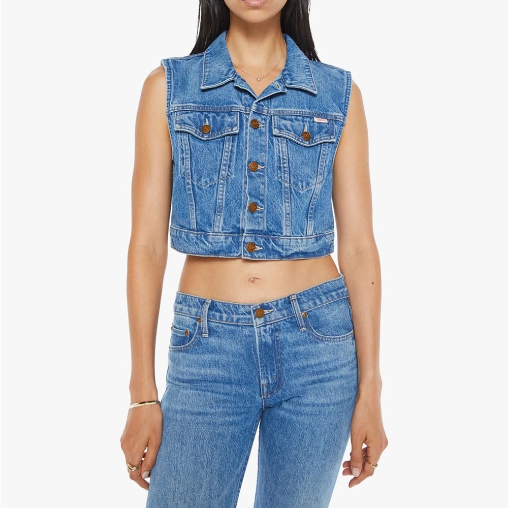 Mother “Snacks” Denim Vest - New/Unworn - Small